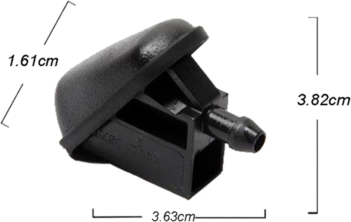 Front Windshield Windscreen Washer Jet Nozzle Kit Compatible with BMW Cooper One R50 R52 R53 2001-2007