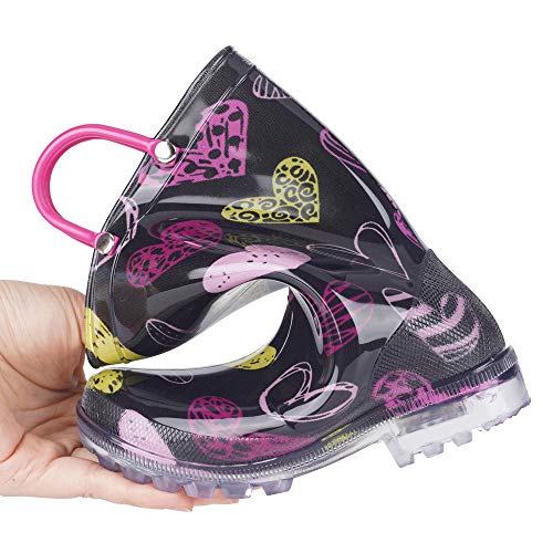 Image of HugRain Light Up Rain Boots for Little Kids