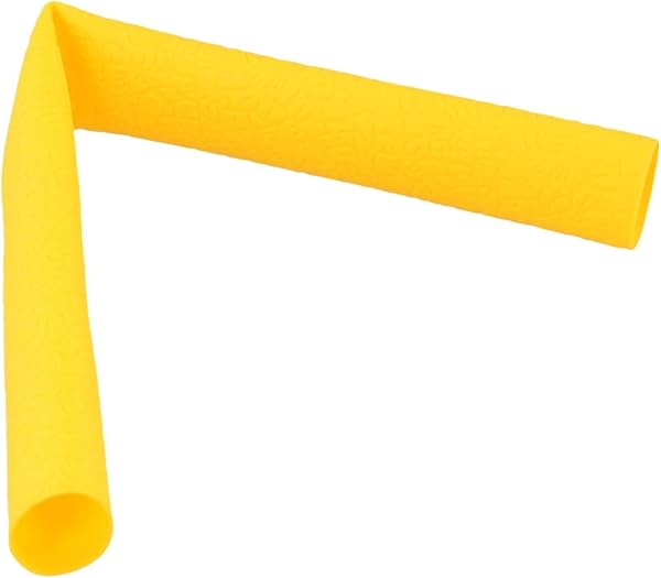 Manchon de protection antidérapant en caoutchouc pour queue de billard avec propriétés élastiques et résistantes à la transpiration (jaune) - 5