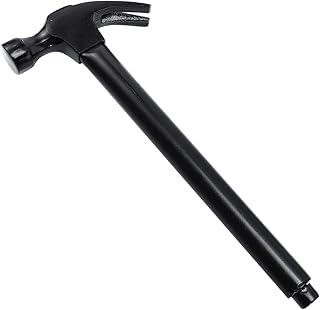 jojofuny 1pc Socket Claw Hammer Multitools Anchor Nail 10mm Screw Sleeve Hammer Leather Tool Framing Hammer Expansion Screw Claw Hammer Earth Tones Household Hammer Carbon Steel Work
