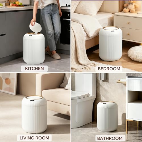 Bote de basura automático con sensor de movimiento 3 gal 2 unidades miniatura 7