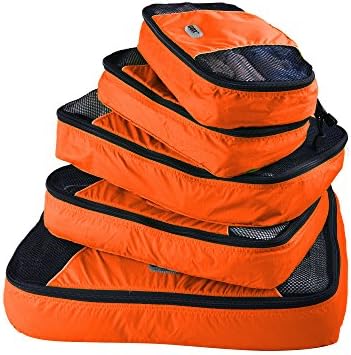 GOX Ultra Light 5 piece Packing Cubes Travel Luggage Organizer 1 ...