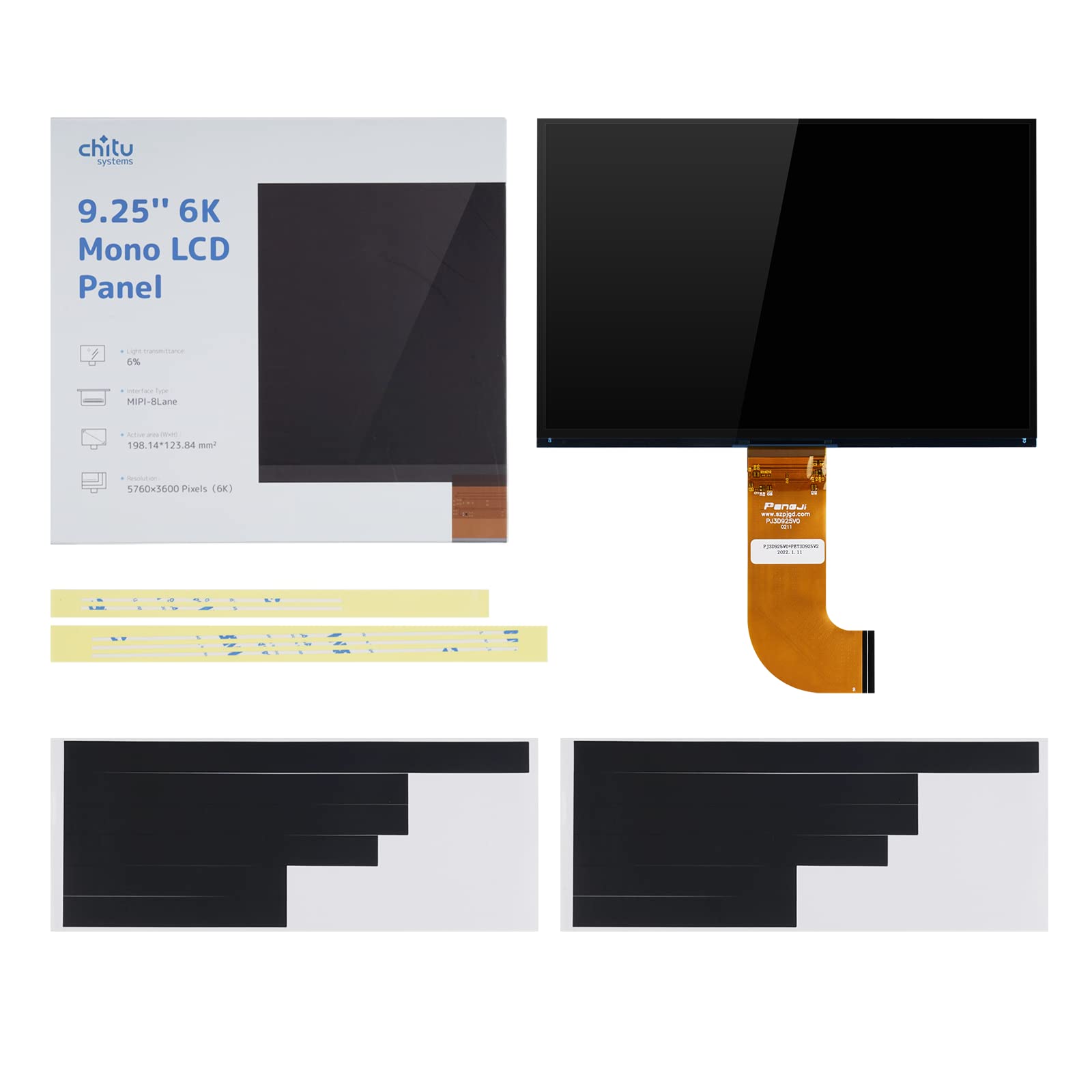 Schermo LCD Ricambio Anycubic Photon Mono/Mono SE - 6,08 Pollici, Risoluzione 1620x2560, MIPI-4 Lane - Alta Precisione - Foto 10