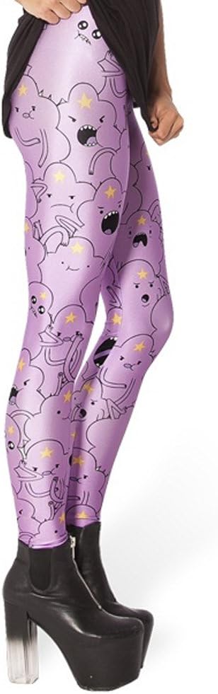 QZUnique Leggings for Women, Halloween Full-Length Printed Legging Footless Elastic Yoga Pants, Regular and Plus Size - Image 2