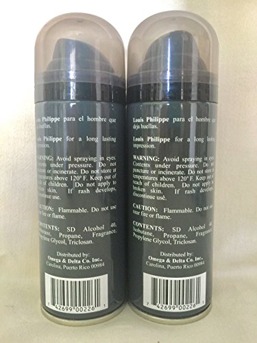 Desodorante Aerosol Louis Philippe Noir 4 fl oz miniatura 2