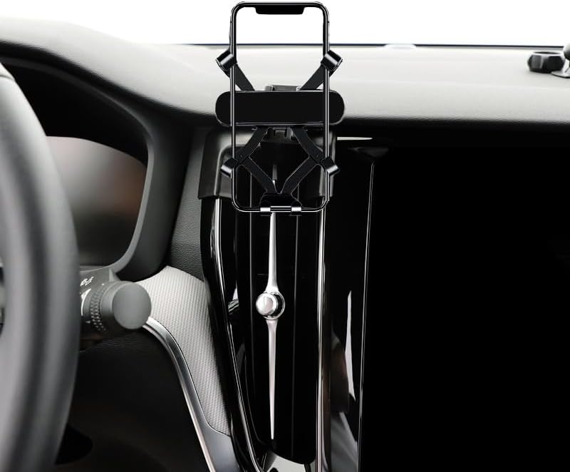 car Phone Holder for 2020-2024 Volvo S60 Phone Mount Interior Accessories Phone Stand Vent (for 2020-2024 S60)