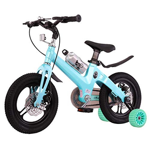 Fantastic Deal! LHAHGLY Kids Bike 12 14 16 18 Inch, with Plus Widen Flash Auxiliary Wheel/Kettle...