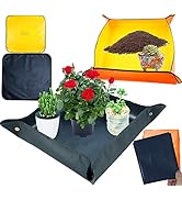 2PCS Plant Repotting Mat-39''and 26'' Two Sizes-Waterproof Transplanting Tarp, Oxford Fabric Indo...