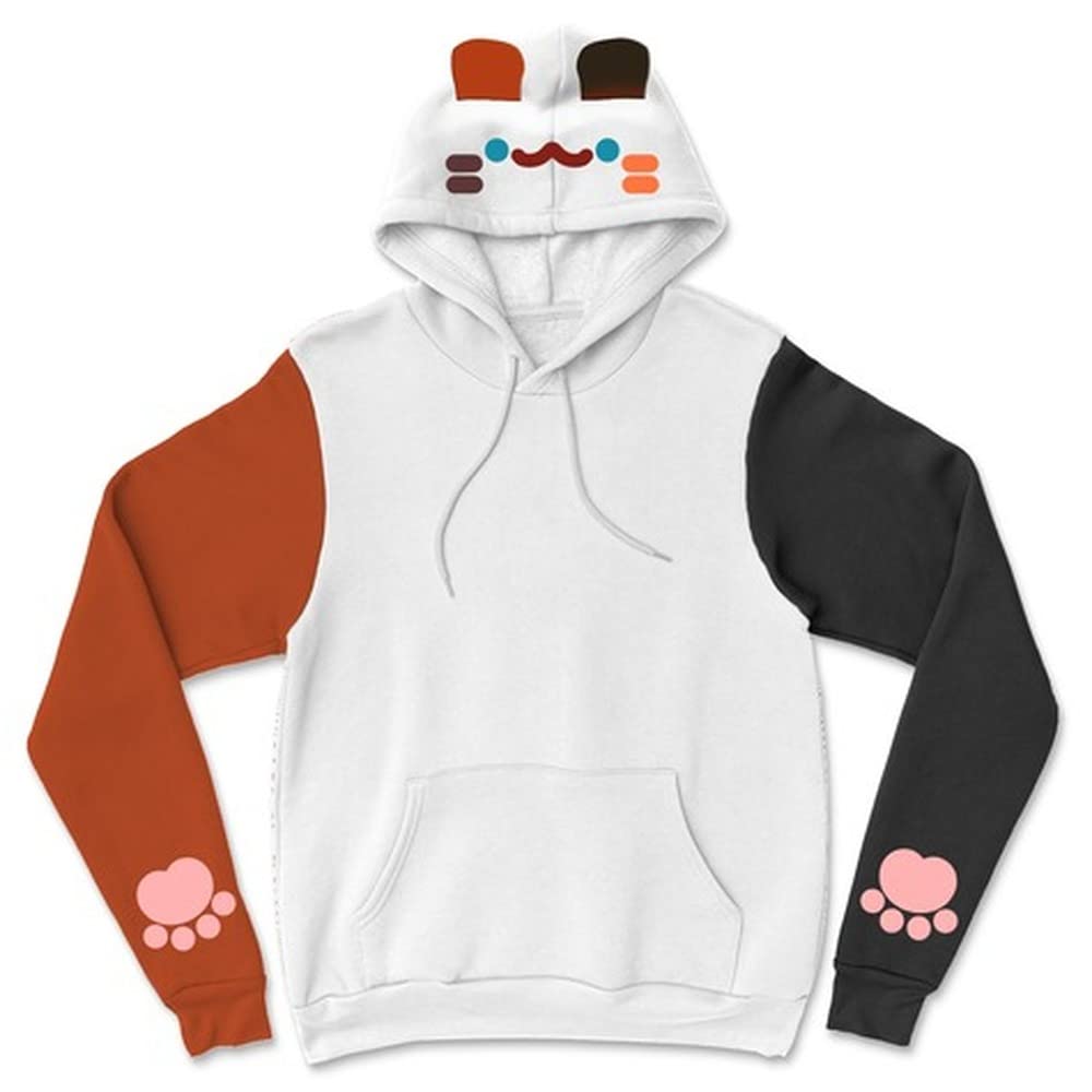 MARLLEGEBEERanboo Merch Crumb Cuptoast Kitty Color Block Hoodie Dream Team SMP Women Men's Hoodies Youthful Clothes