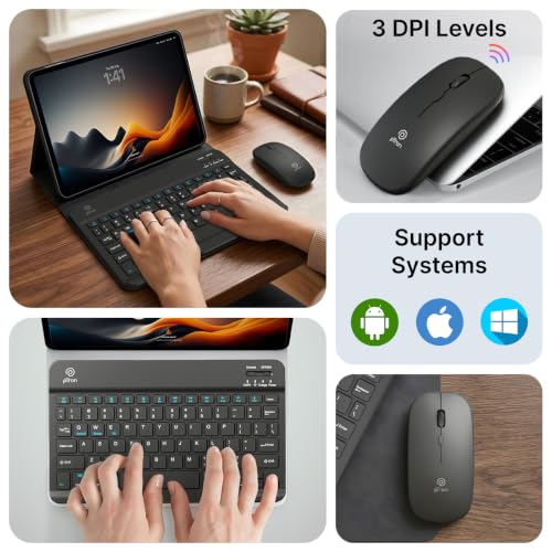 pTron Keyvo KW4 Mini Bluetooth Keyboard & Mouse Combo - Image 3