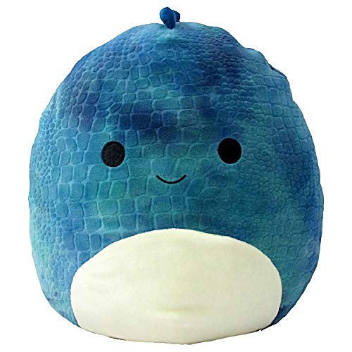 Squishmallow - Damien The Textured Fabric Blue Dino - 16