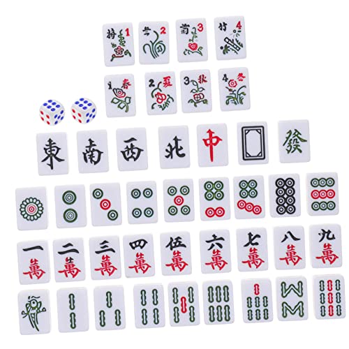 Mini Jeu de Mahjong lisible et ultra léger contre l'ennui en voyage