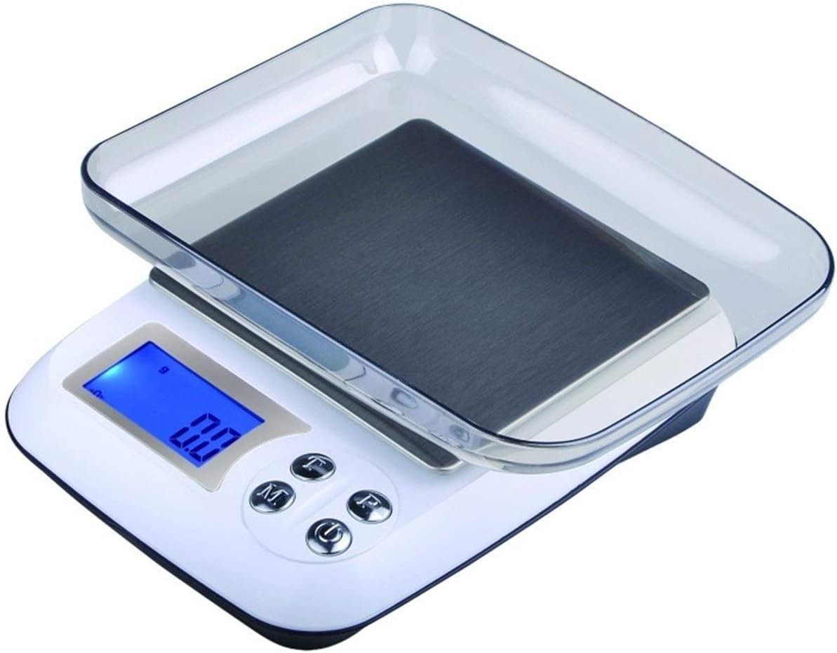 para Cocina y joyería Básculas Digitales Básculas de Cocina para Alimentos Básculas de Cocina Digitales Multiusos Balanza electrónica de Bolsillo Básculas dietéticas para Alimentos