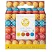 Wilton Candy Colors-Set fettbasierte Grundfarben für Schokolade, Kuvertüre und Fettglasuren Gelb Orange Rot Blau 4 x 7g