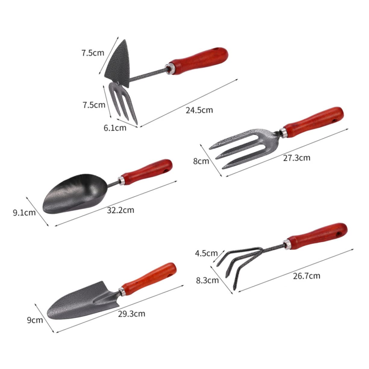 Toyvian Lot De 2 Outils De Jardinage Pelles Multifonctions Outils De Jardinage Pelles De Jardinage Outils De Désherbage Pelles pour Creuser Pelles De