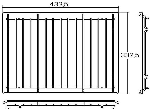 Amazon | リンナイ ビルトインガスオーブン専用部品 オーブン網