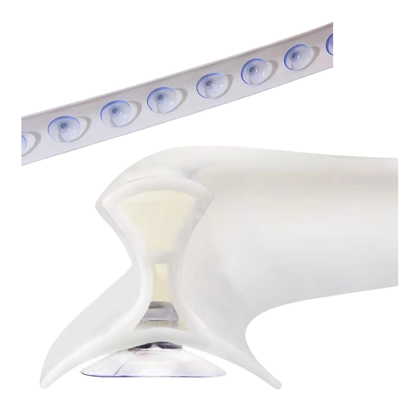 Barrière d'étanchéité en silicone blanc haute performance pour sol 200cm