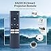 WDZP New Projector Remote Control Replacement for aurzen EAZZE D1 Smart Projectors