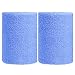 BBOLIVE 4' Inch Wrist Sweatband in 17 Different Neon Colors - Athletic Cotton Terry Cloth - Great for All Outdoor Activity(1 Pair) (Light Blue)
