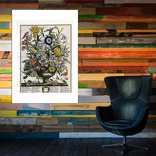 Impression d'art Septembre de Robert Furber grand format encadré
