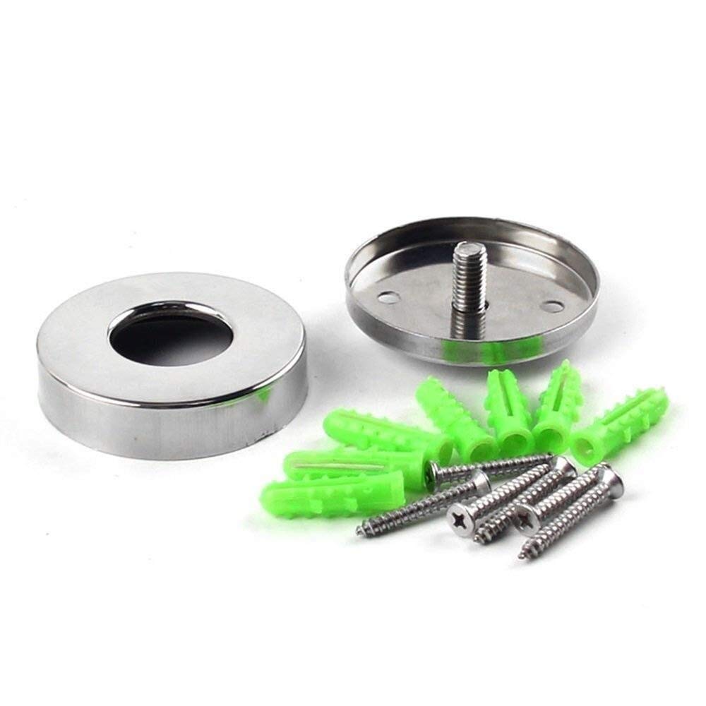 Barra De Apoyo De Acero Inoxidable, Pasamanos De Seguridad para Baño, Ayuda para Ducha De Pared Y Pasamanos para Escaleras, Toallero Recto,Silver-40cm