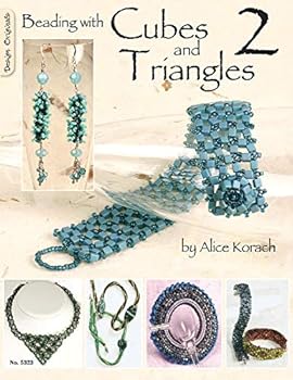 Paperback Beading with Cubes and Triangles 2 Book