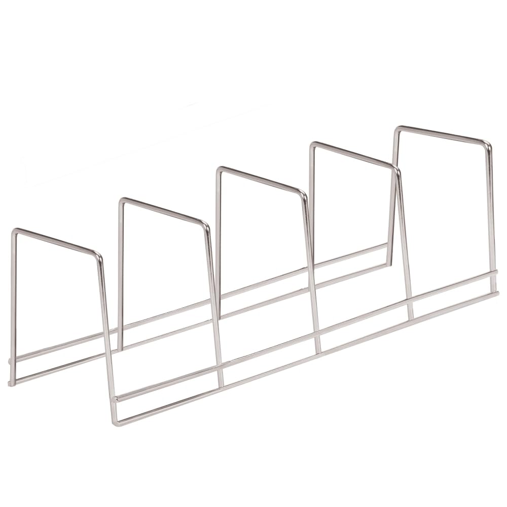 Chrome Plate Rack - 4 Tier Dish Organizer -1