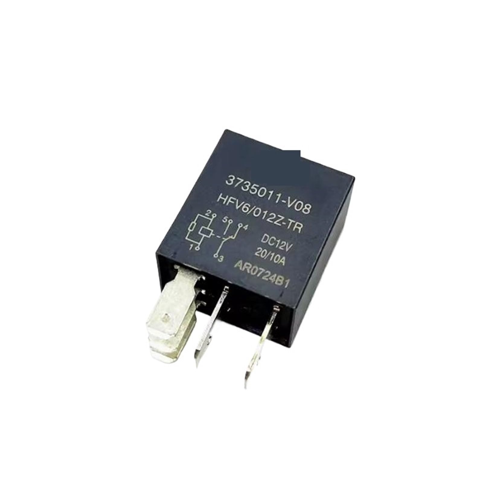 Relais HFV6012ZTR 12V CC composant haute conductivité V12