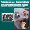 5-DOF Robotic Arm Kit Compatible with Arduino IDE, STEM Robot Building Kit Programmable DIY Coding STEM Educational 5 Axis Robot Arm with OLED Display Processing Code and Tutorials