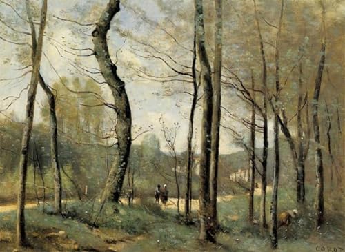 Impression d'affiches Corot pour créer un salon élégant et lumineux