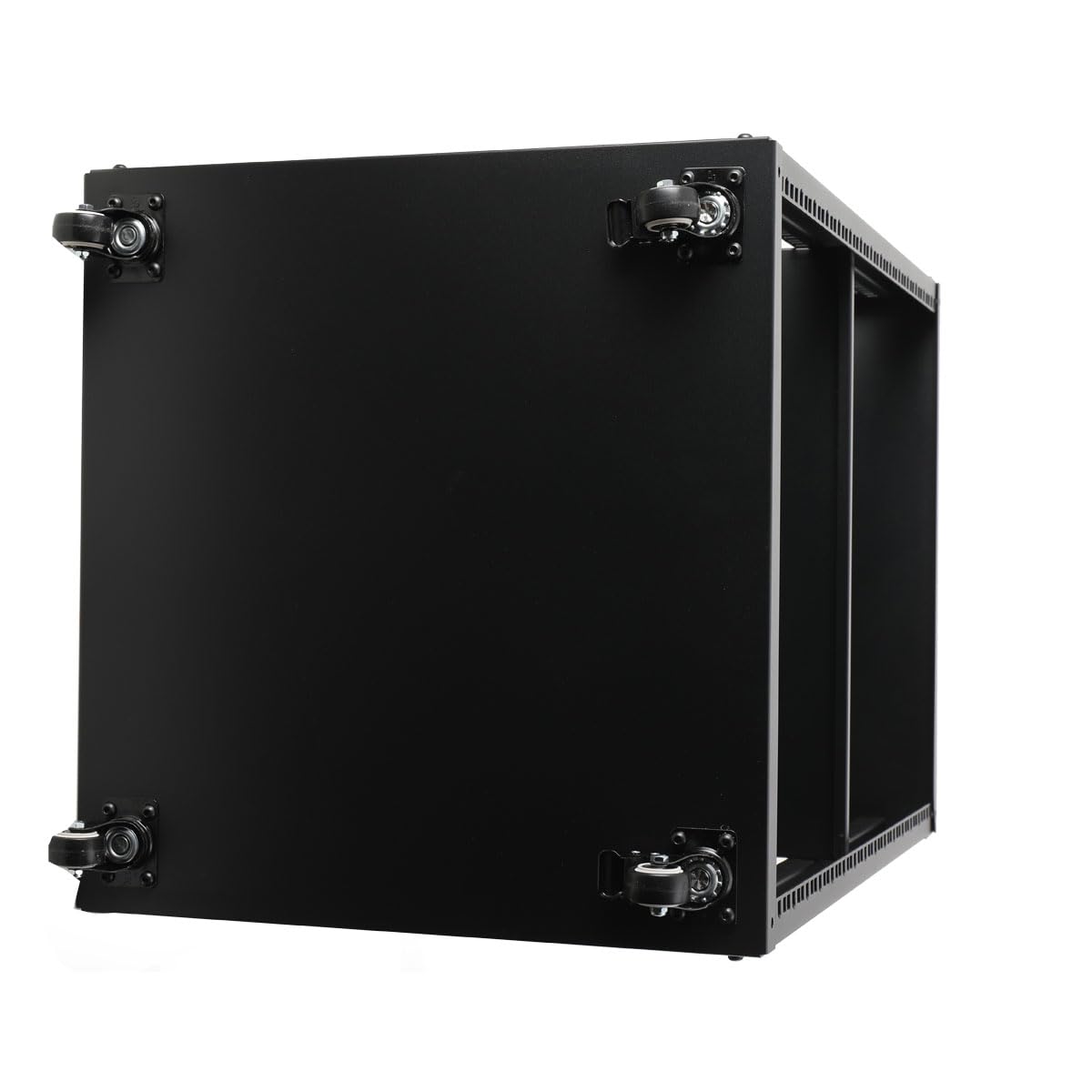 20 HE Mobiles Open Frame Serverrack,Server-Rack, Rack-Gehäuse 19 Zoll Netzwerk Rack mit Rädern, Rack für Computer/AV/Daten/IT Geräte