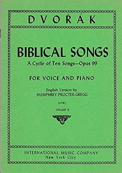 BIBLICAL SONGS - A CYCLE OF TEN SONGS - OPUS 99 - FOR (LOW) VOICE & PIANO, Volume Two: Lord, O harken unto my crying; By the still waters of Babylon; Turn unto me and have mercy; I lift up mine eyes;