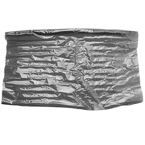 Uanratg 0.5X2M Negro Fibra de Carbono ImpresióN Transferencia de Agua InmersióN HidrografíA PelíCula Hidro