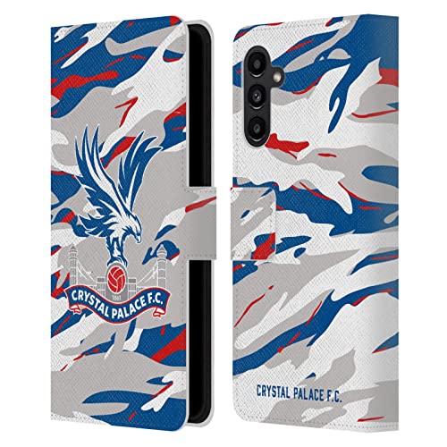 Coque Samsung Galaxy A13 5G étui portefeuille cuir Crystal Palace FC motif camouflage 2021