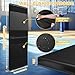 Gym Wall Paddings Basketball Court Wall Protection Pad, 2in Thick Foam Wall Mat Durable Protector for Wall, Mounted Basketball Hoops Garage Taekwondo, 72x20x4in