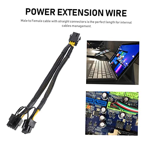 Cable de alimentación divisor gráfico doble de 4 unidades para ampliar GPU de PC 2