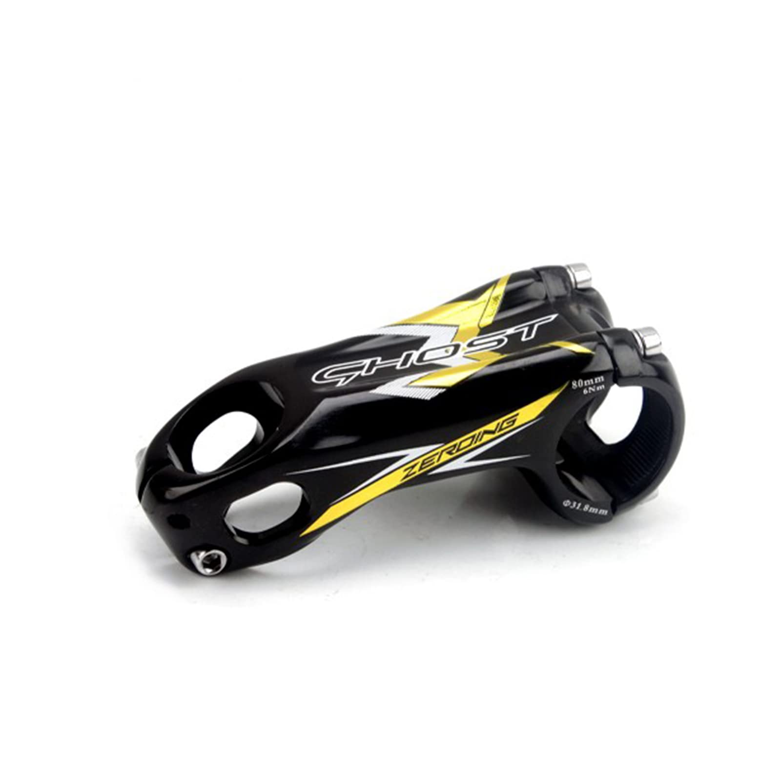 EVOSID Bicycle Stem Ghost MTB Bike Handlebar 31.8 * 80/90/100mm Road Mountain Bike Ultralight CNC ﹣20° XC AM DH Handlebar Stem