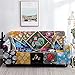 Funda Sofas 2 y 3 Plazas Estilo Indio Fundas para Sofa Universal,Cubre Sofa Ajustables,Fundas Sofa Elasticas,Funda de Sofa Chaise Longue,Protector Cubierta para Sofá