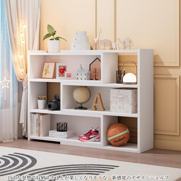 オープンシェルフ 本棚 伸縮 木製 天然素材 大容量 収納棚 シンプル おしゃれ オープンシェルフ 本棚 伸縮 木製 天然素材 大容量 収納棚