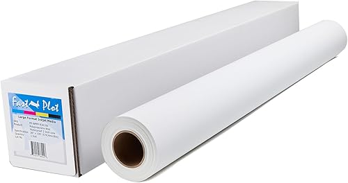 Miniatura 3 de FastPlot Banner de polipropileno impermeable de 8 mil, rollo de 35.8in x 98.4ft  núcleo de 2.0in