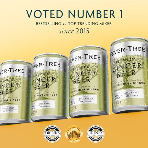 image for Fever-Tree Fever Tree Ginger Beer - Premium Quality Mixer - Refreshing