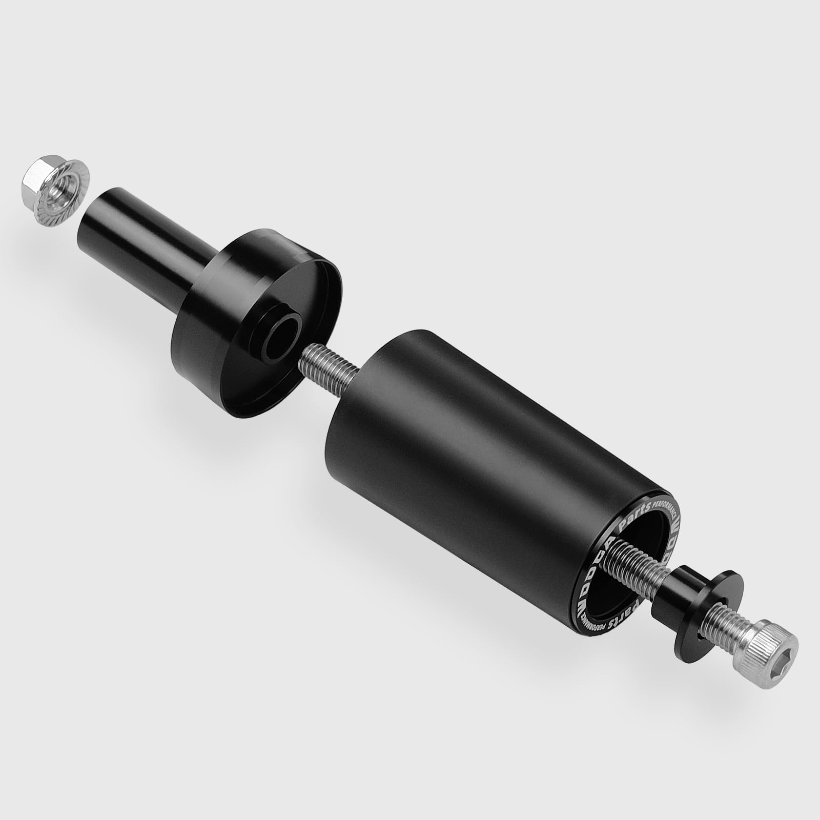 Sliders de cadre pour Honda Rebel 500 CMX500 (2017-2025) | Protection moteur et pare-chocs pour moto | Barres coulissantes CNC noires | Installation facile sans perçage
