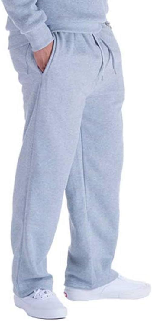 Facitisu Mens Active Fleece Athletic Sweatpant Basic Running Drawstring Workout Sweat Pants - Image 2