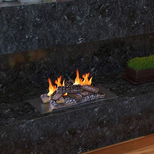 Gibson Living Fireplace Logs, Wood #TOP5