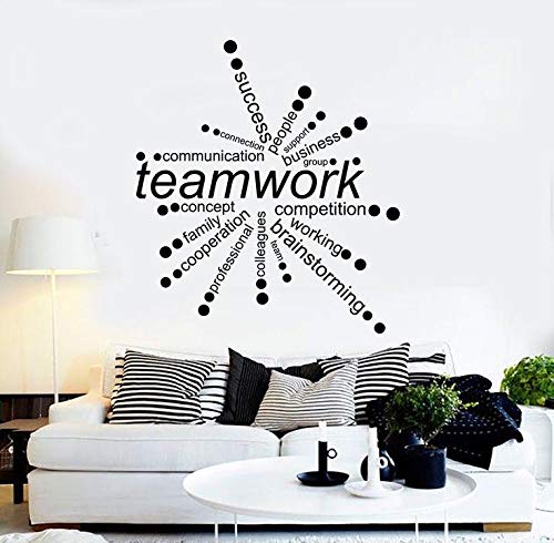 Spoil Your Wall Team Work Quotes Wall Stickers