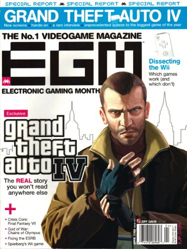 Electronic Gaming Monthly #227 (April 2008) Grand Theft Auto IV