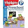 Preschool Big Fun Workbook: 256-Page Preschool Activity Book Full of Preschool Math, Language Arts, Writing Practice, Shapes Practice, Puzzles and More (Highlights™ Big Fun Activity Workbooks) Paperback – April 4, 2017