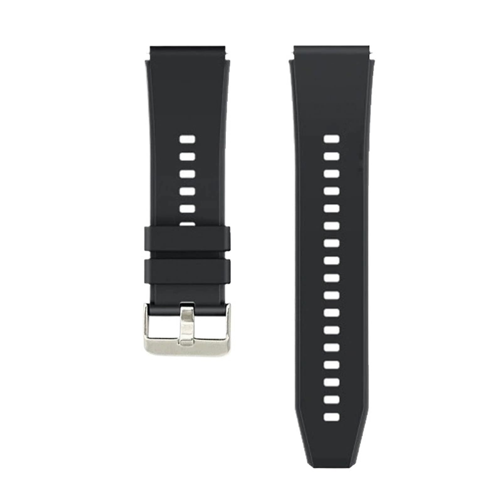 Silikonowy pasek 22 mm do męskiego zegarka gumowy sportowy inteligentny pasek