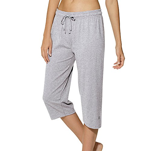 Champion Women s Jersey Capri, Oxford Grey, Large