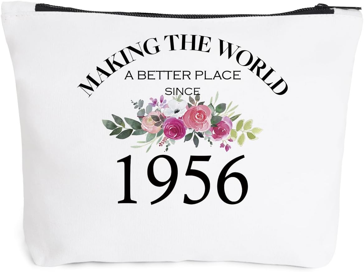 Fokongna 70th Birthday Gifts for Women Mom Grandma Aunt BFF Friends Teacher Boss Staff Colleague Coworker-Making The World Since 1955-70 Years Old Gifts Ideas For Women Turning 70 for Wife Sisters